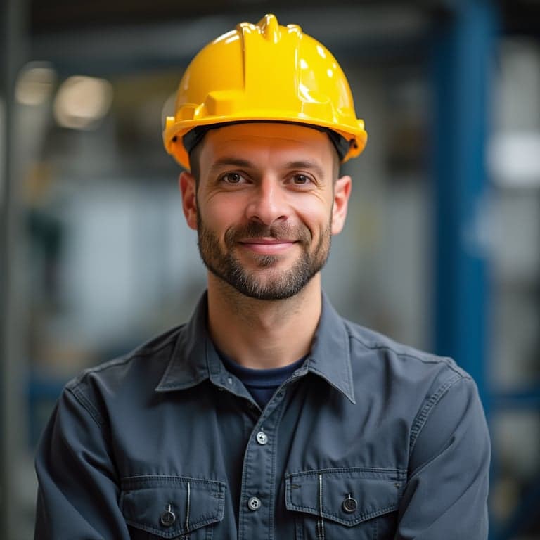 Professional portrait of a Quality Engineer