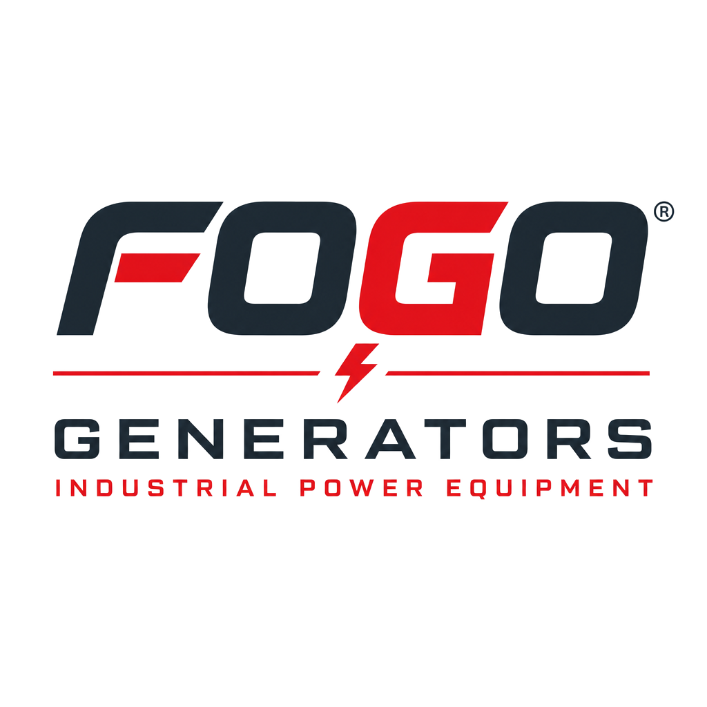 Fogo Generators, industrial power equipment company wordmark