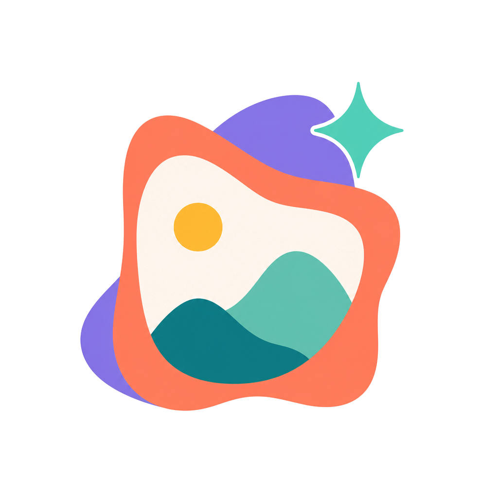 Logo for a SaaS application called imgsrc.pub which does image generation. 