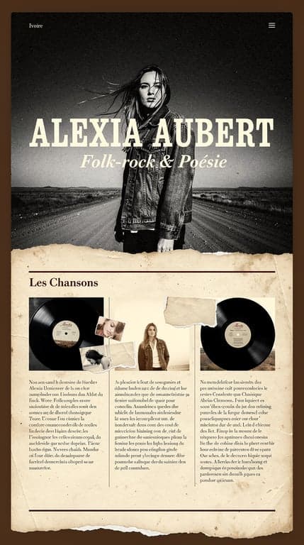 Alexia Aubert — Cinematic Americana Homepage