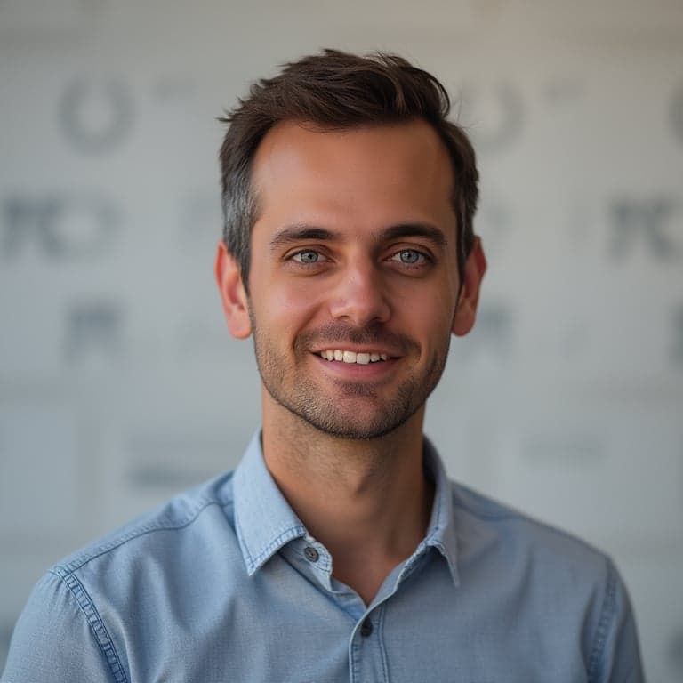 Professional portrait of a Quality Engineer with my face ( use my photo attached below)

