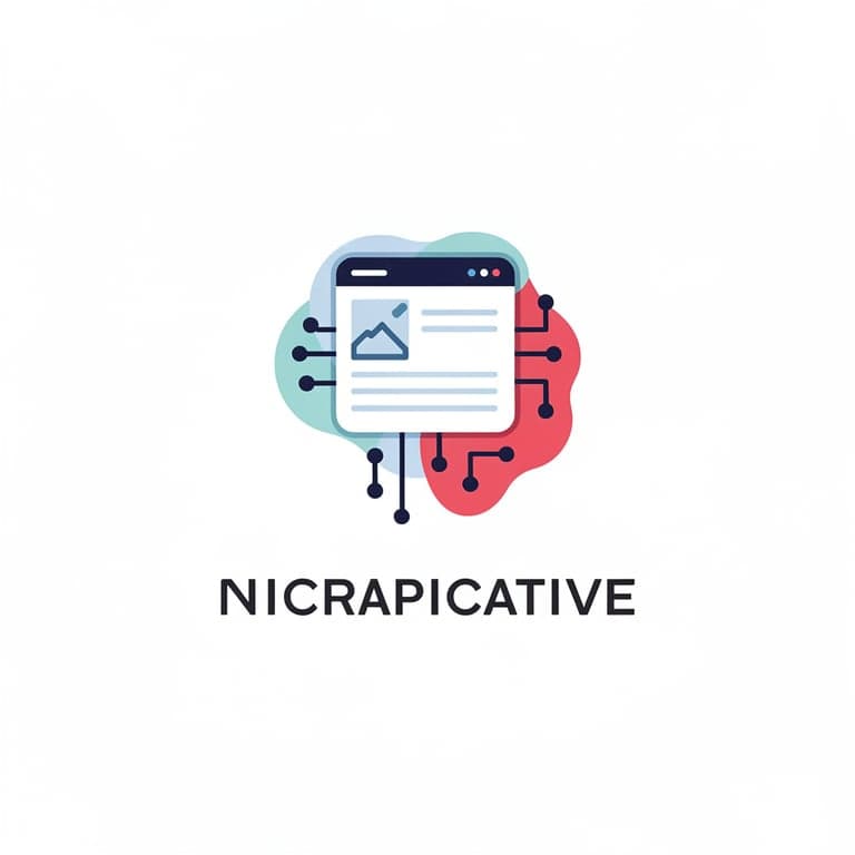 A logo for my SaaS application that builds websites with AI. 