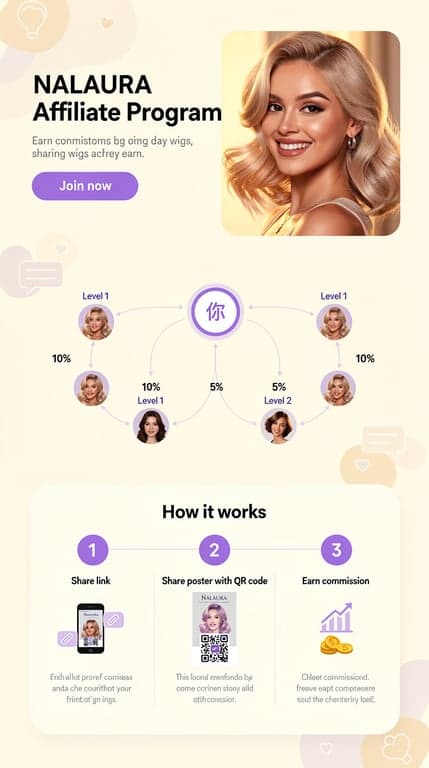NALAURA Affiliate Program Landing Page