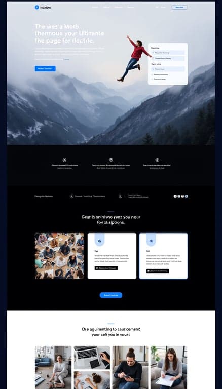 Minimalist Web Design Concept