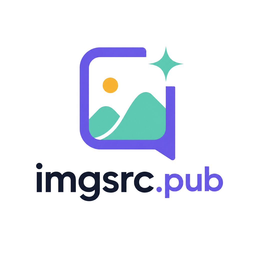 Logo for a SaaS application called imgsrc.pub which does image generation. 