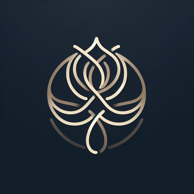 An iconic and modern logo for a fashion brand named 'Ethereal Wear'. The logo should be designed to be semi-transparent for use as a watermark, featuring clean lines and a minimalist design that reflects elegance and sustainability. The color scheme should be sophisticated and suitable for a luxury fashion brand.