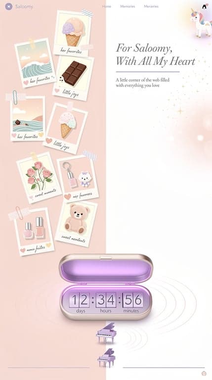 Saloomy Pastel Scrapbook Tribute