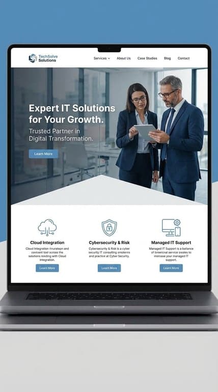 site for my it consulting business