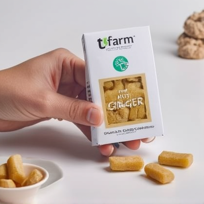 Ginger chews by Tfarm for on-the-go wellness
