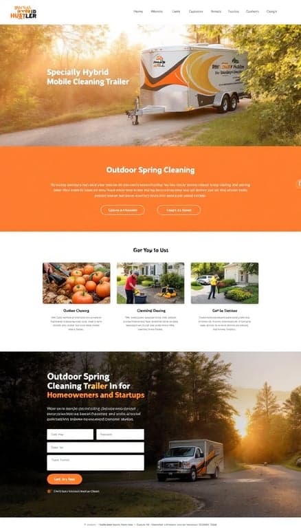 Spring Clean Hustler Mobile Services