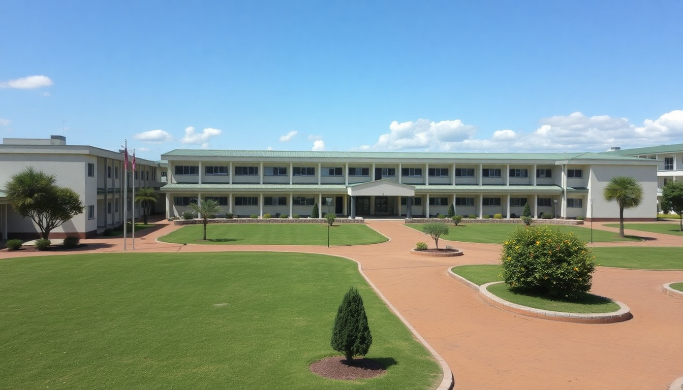 Modern Campus of Ts'ekelo Lecsa High School