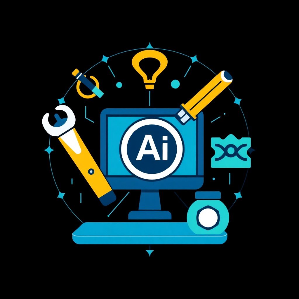 ai tools icon showcasing cutting-edge software