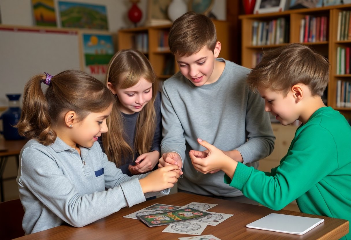 friends working together to solve complex riddles
