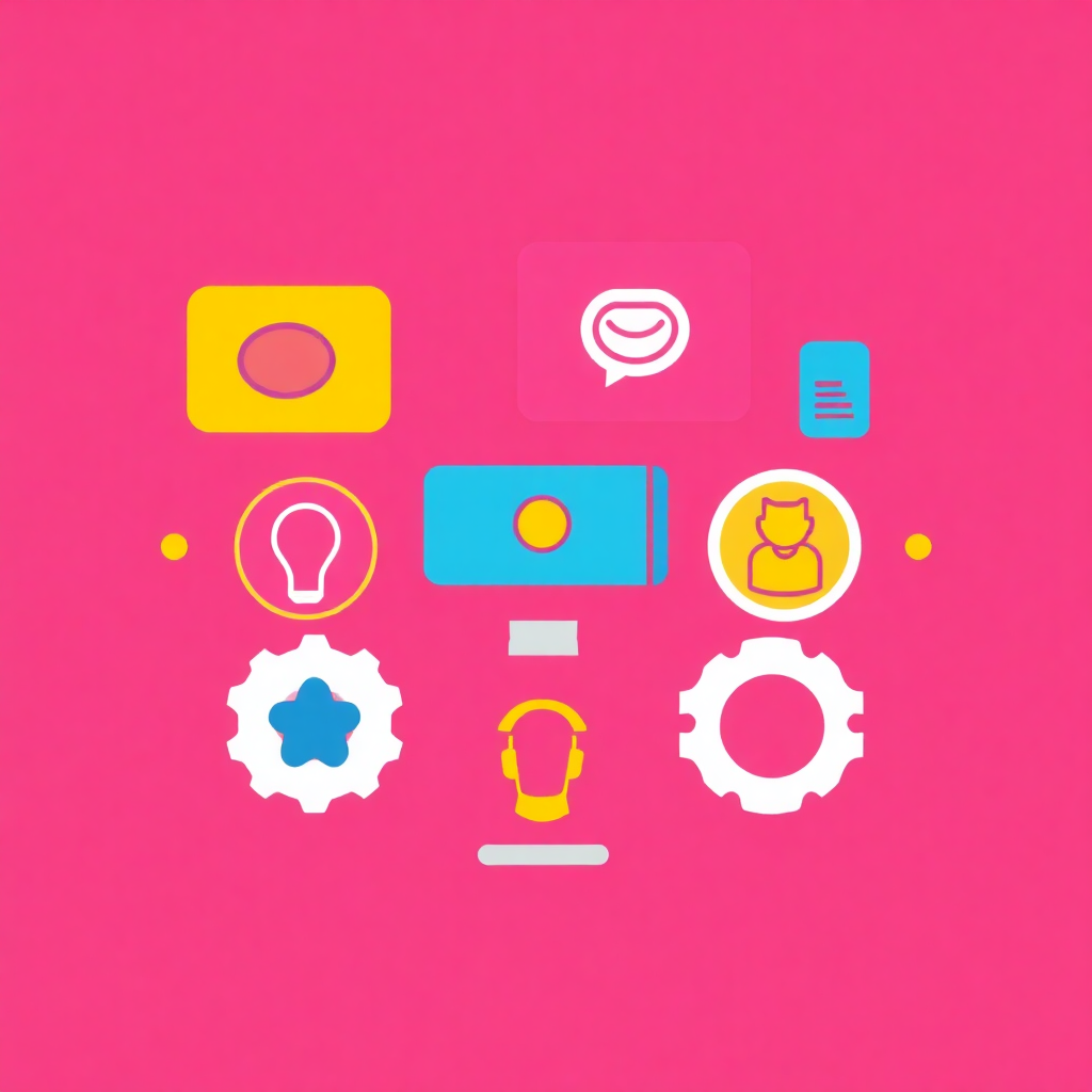 colorful icon representing branding services