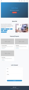 John Doe - Modern Portfolio
