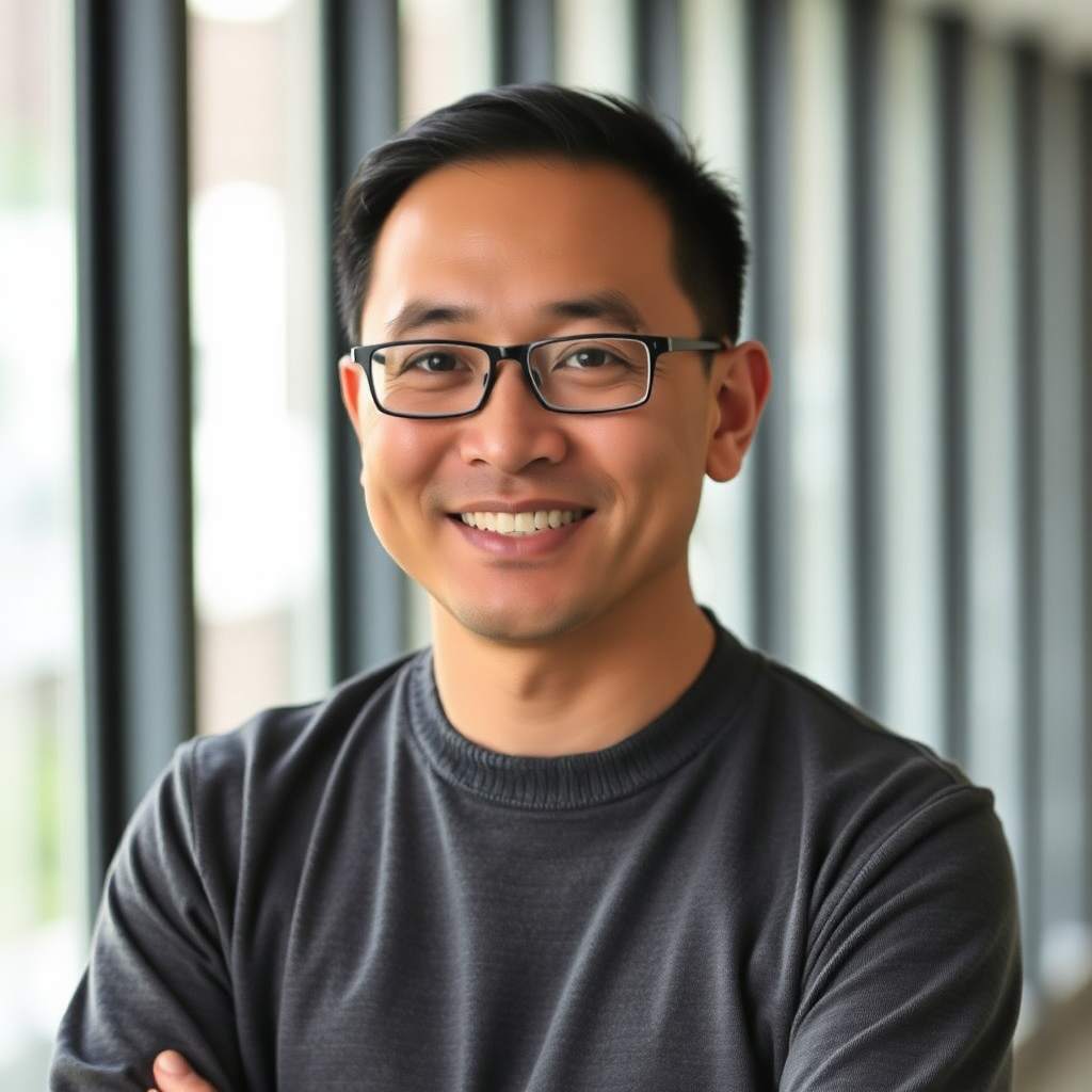 portrait of sanjay khaw, a satisfied client