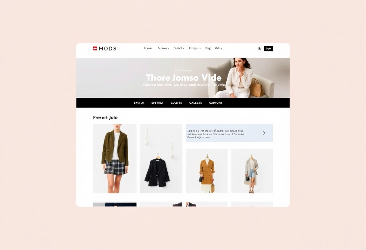 projeto de e-commerce para loja de moda