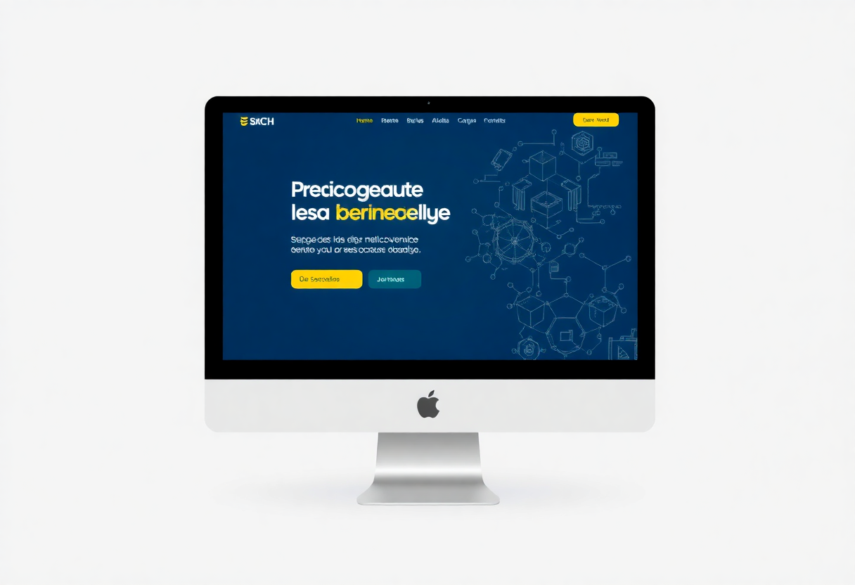 website corporativo para empresa de tecnologia