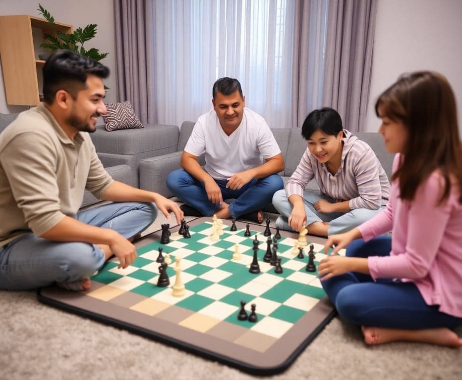 Family Fun with Flying Chess