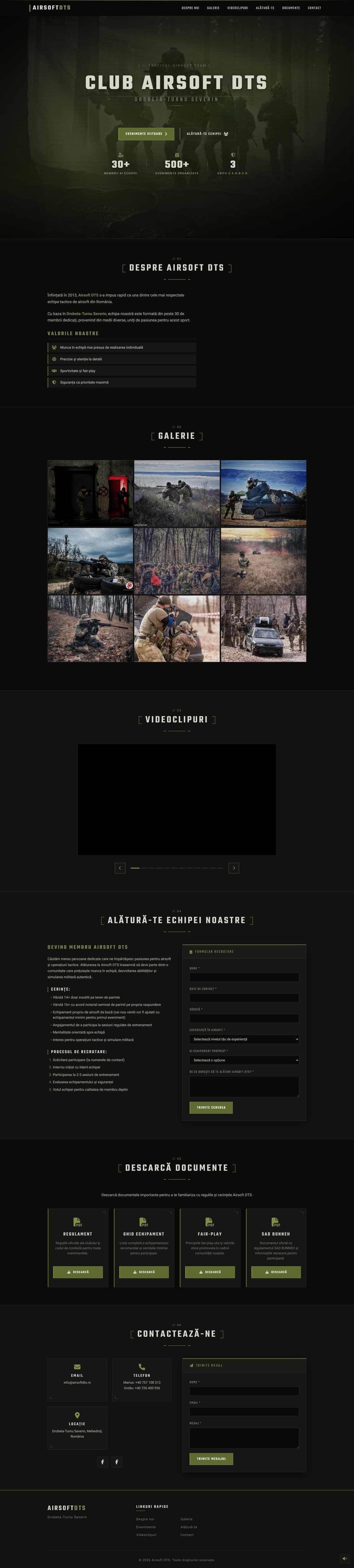 Club Airsoft DTS | Drobeta-Turnu Severin