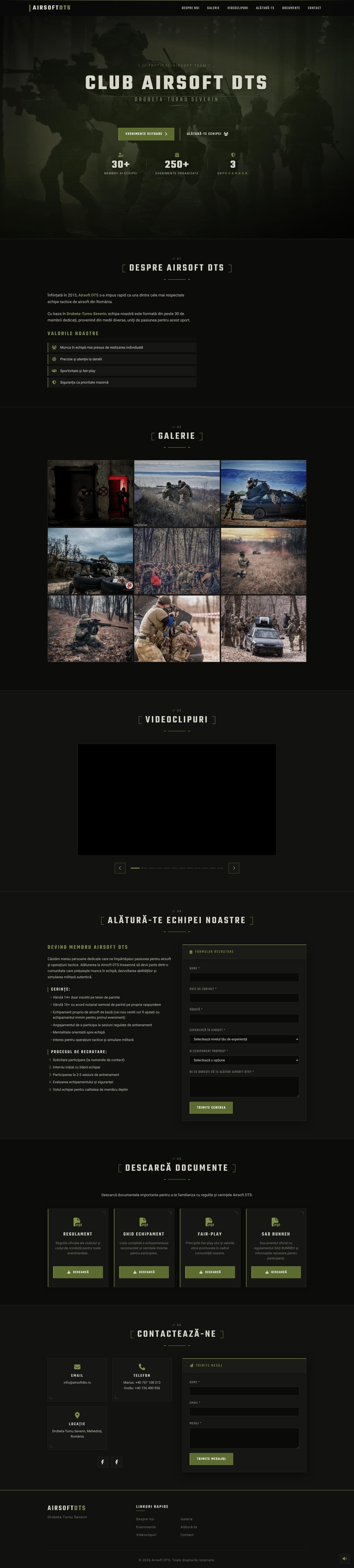 Club Airsoft DTS | Drobeta-Turnu Severin