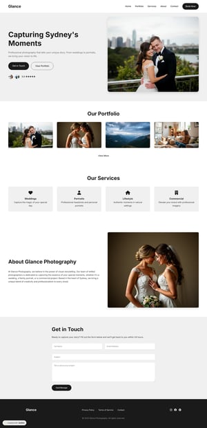 Glance Photography | Sydney's Premier Photography Studio