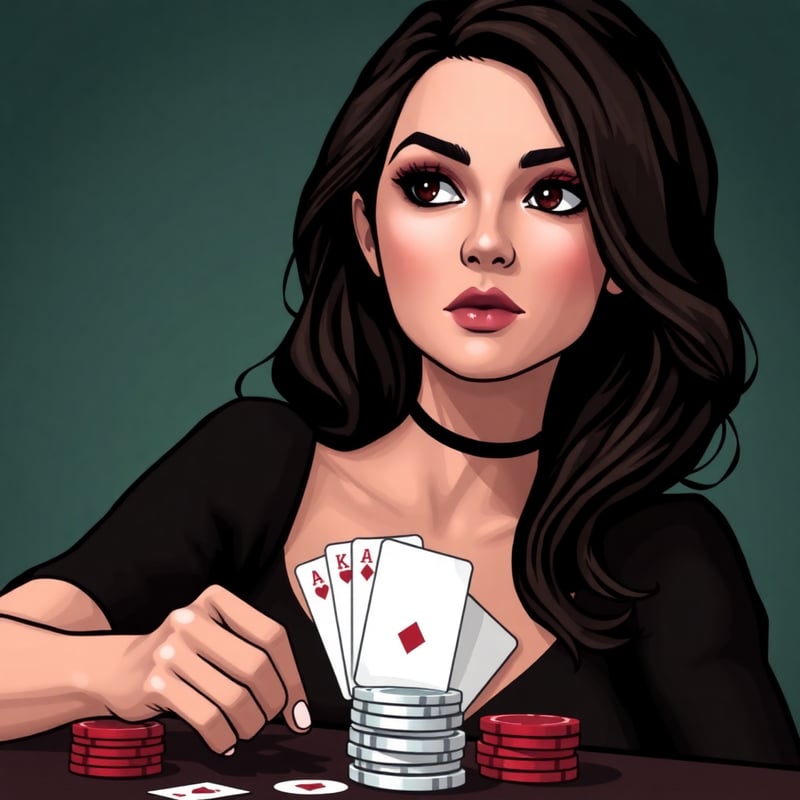 Strategic Card Player Avatar