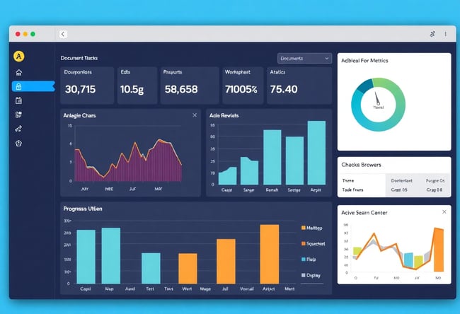 Document Tracking Analytics Dashboard