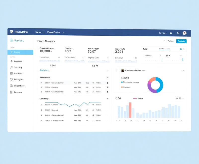 Project Management Dashboard Interface