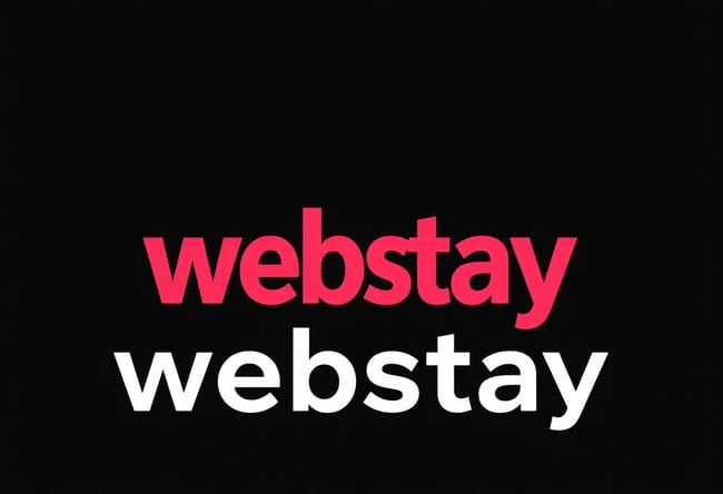 Webstay Logo Design