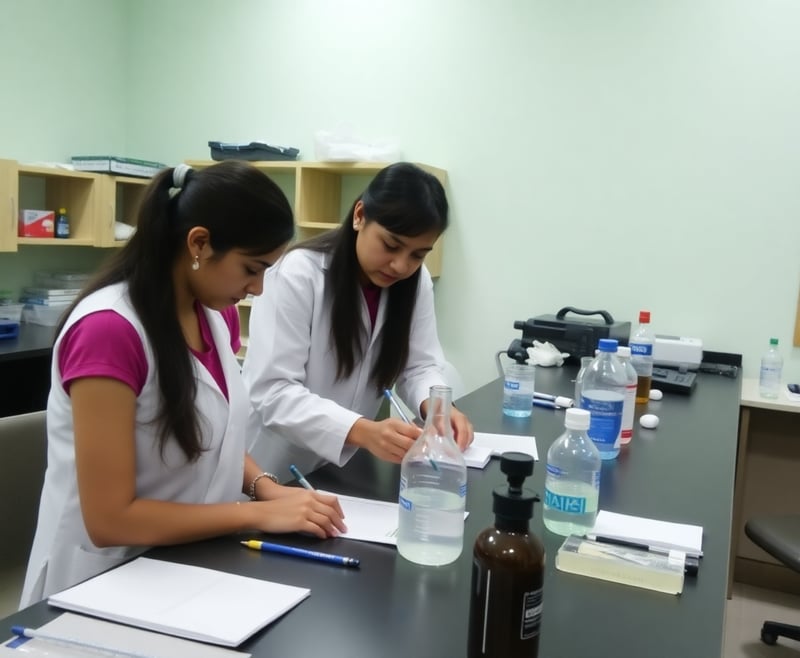 Sinha Insights Chemistry Lab Session