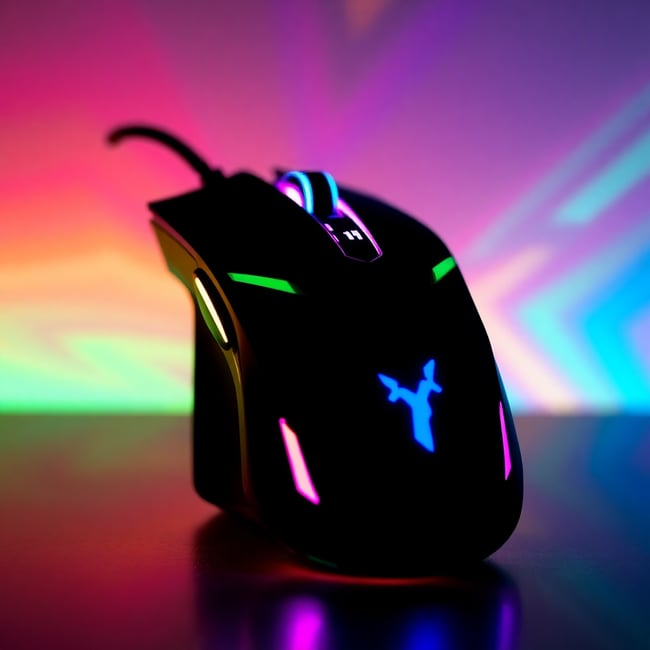 Mouse Gamer RGB Ergonômico