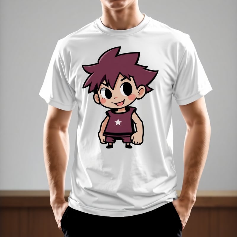 Cartoon Character T-Shirt Design