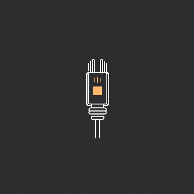 Ethernet Cable Logo Design