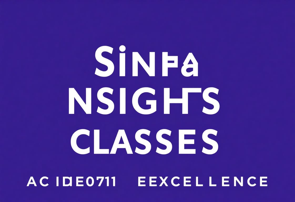 Sinha Insights Classes logo