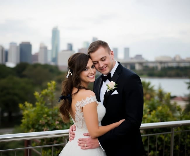 Sydney Skyline Embrace