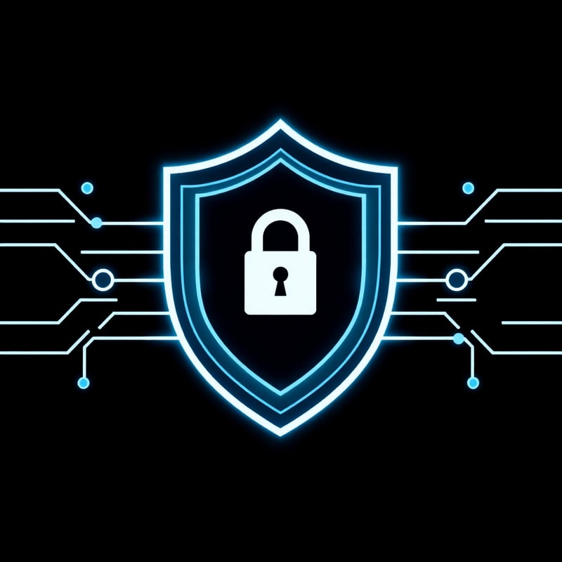 Cybersecurity Shield Icon