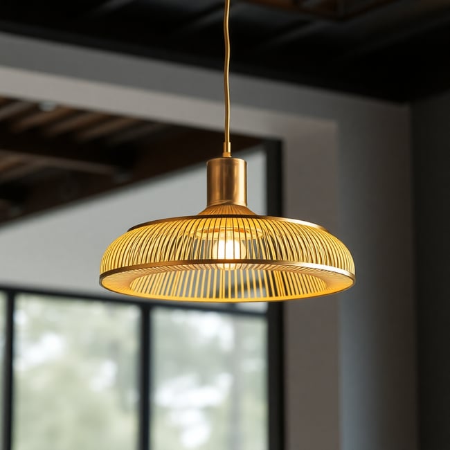 Golden Glow Pendant Lamp