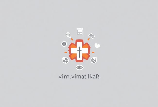 Vimalakar Foundation Logo: Health and Education Integration