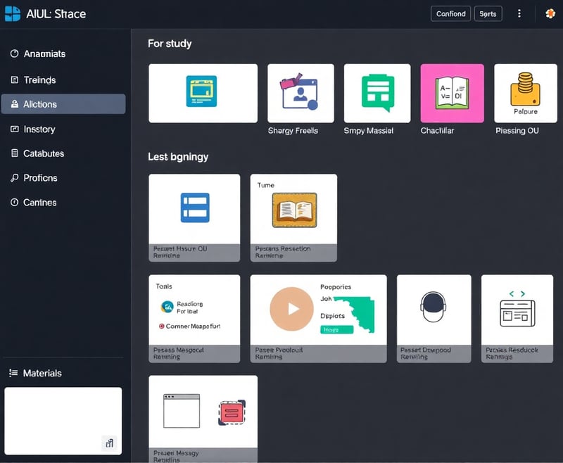 Academic Resources Dashboard