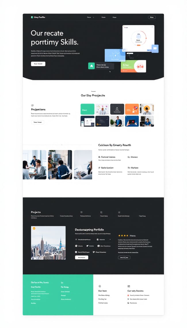 Modern Personal Portfolio Design