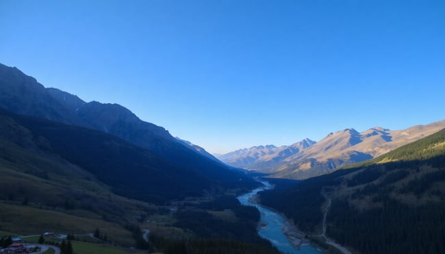 Mountain Valley River Vista